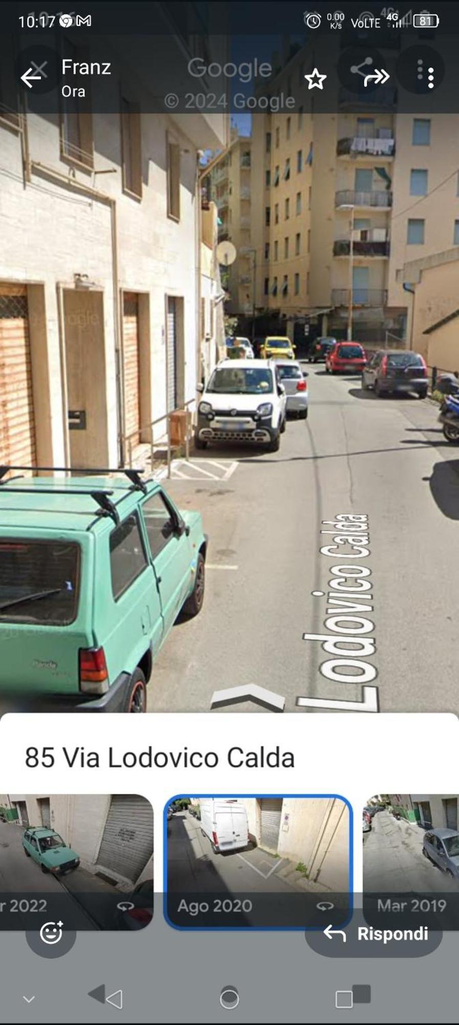 Trilocale Cecilia'S Studio Genoa Exterior photo